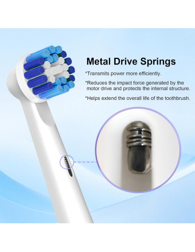 Cabezas de cepillo de repuesto Sdiveson 8 piezas para Oral B