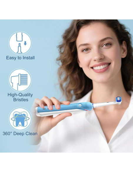 Cabezas de cepillo de repuesto Sdiveson 8 piezas para Oral B