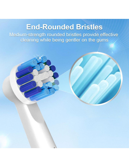 Cabezas de cepillo de repuesto Sdiveson 8 piezas para Oral B