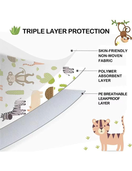 Baberos Desechables para Bebés 30 Pcs - Suaves y a Prueba de Fugas