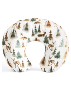 Almohada de Lactancia KLWJFK con Funda Suave Ciervo