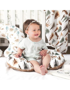 Almohada de Lactancia KLWJFK con Funda Suave Ciervo 2