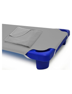 Conjunto Sábana y Manta American Baby Company Gris 2 Piezas