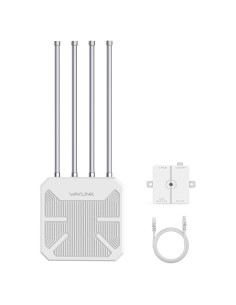 Extensor WiFi 6 WAVLINK AX1800 IP67 para Exterior 128 Dispositivos