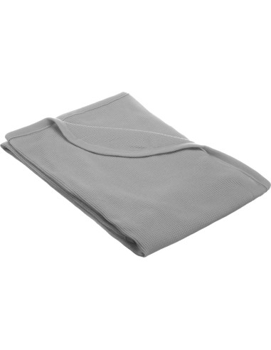 Conjunto Sábana y Manta American Baby Company Gris 2 Piezas