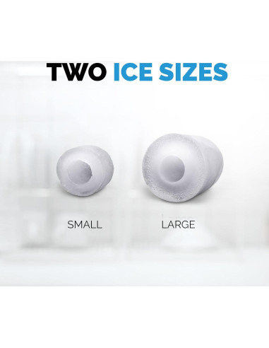 Máquina de Hielo Portátil Newair NIM026MB00 11.79 kg Negra