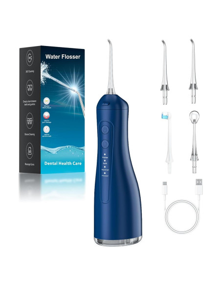 Irrigador Dental Inalámbrico Next Beauty CYQ 300ML Azul