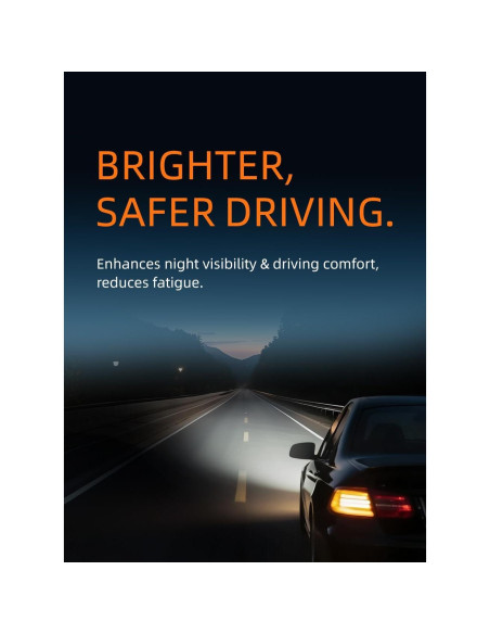 Bombillas Halógenas H7 Wideep 55W 3800K 2 Piezas Reemplazo