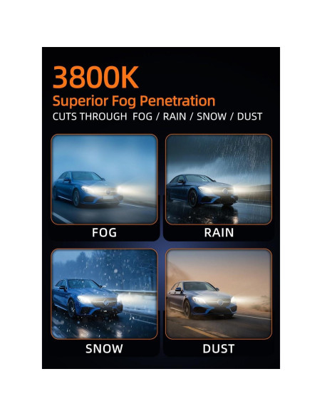 Bombillas Halógenas H7 Wideep 55W 3800K 2 Piezas Reemplazo