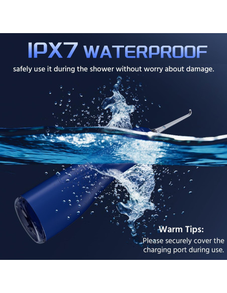 Irrigador Dental Inalámbrico Next Beauty CYQ 300ML Azul