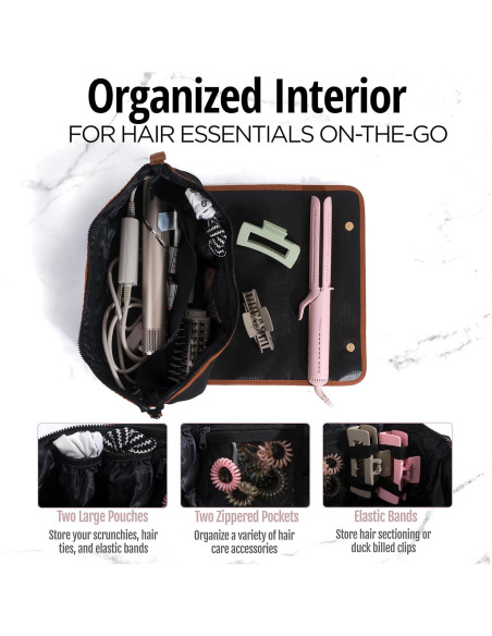 Bolsa de Viaje Tressific para Herramientas de Cabello Calientes