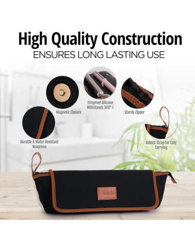 Bolsa de Viaje Tressific para Herramientas de Cabello Calientes