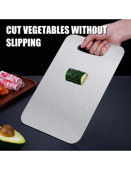 Tabla de Cortar SHIRIA de Titanio Doble Cara 30x20 cm