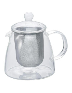 Tetera de vidrio Hario Pure 360ml con colador de acero