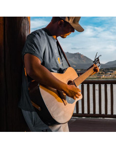 Guitarra Acústica Cutaway Fender FA-345CE 3-Colores Tea Burst 2