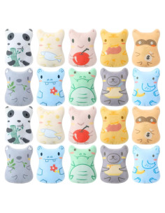 20 Juguetes de Hierba Gatera Gejoy para Gatos de Interior