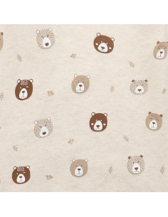 Bata de Kimono O2 BABY 100% Algodón Orgánico 0-3 Meses 2