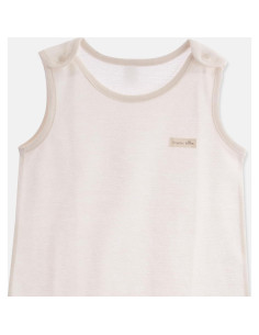 Chaleco de Malla Jacquard Bebé 100% Algodón Orgánico 12-18 Meses 2