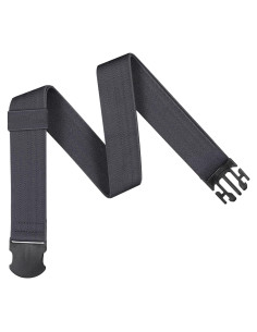 Cinturón Elástico para Hombres Flexibond Gris Carbón 61-112 cm