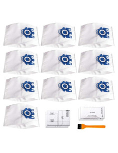 Bolsas de Reemplazo Miele GN Wagfall - 10 Bolsas + 2 Filtros