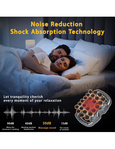 Pistola de Masaje HYUVCX H80002 24 Cabezas 99 Intensidades