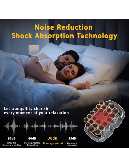 Pistola de Masaje HYUVCX H80002 24 Cabezas 99 Intensidades