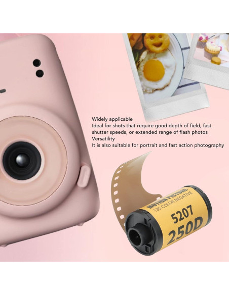 Película de Impresión a Color Yosoo 35mm 8 Hojas Alta Saturación