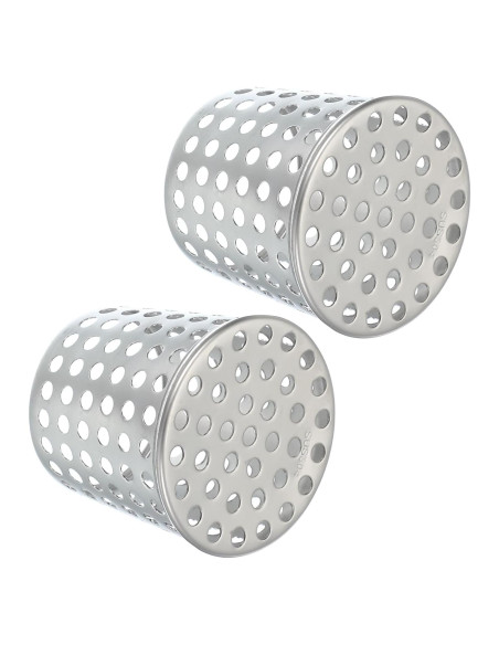 Filtro de Guardia de Gutter Patikil 2 Pcs Acero Inoxidable 63mm