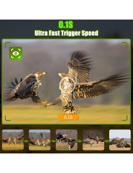 Cámara de sendero solar MAXDONE PH970S 48MP WiFi IP66