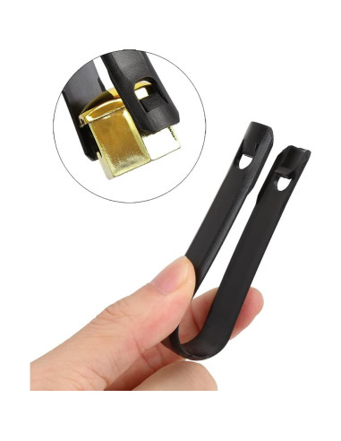 20 Tapas de Tuerca de Rueda 21mm X AUTOHAUX Color Dorado