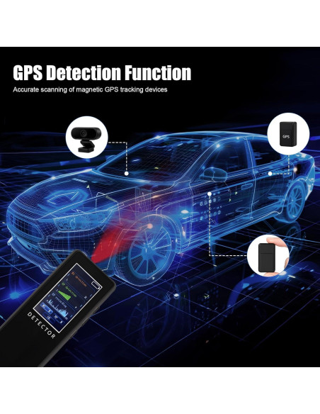 Detector de cámaras ocultas Oufeilive01 - Portátil y compacto