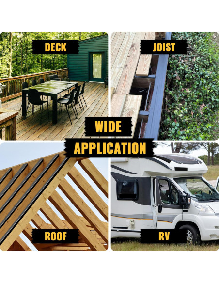 Cinta Butílica VIVIDA 2" x 15.24 m - 10 Rollos Impermeable