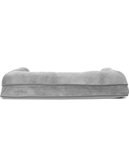 Cama Ortopédica para Perros Furhaven Jumbo Gris Humo 101.6x81.3cm
