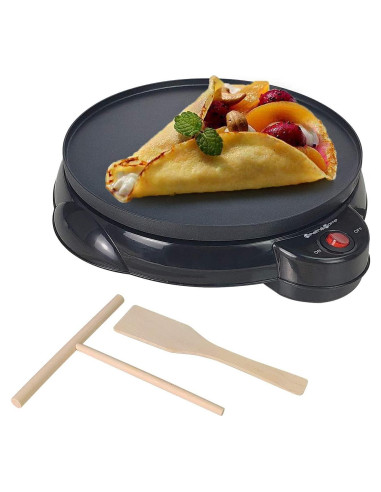 Horno de Crepas Eléctrico Health and Home 25.4 cm Antiadherente