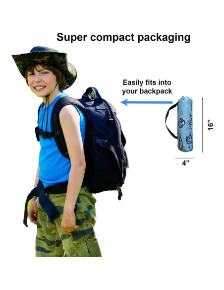 Tienda de Playa ANJ Outdoors Ocean World para 4 Personas - UPF 50+