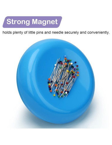 Almohadilla Magnética para Costura Coitak con 100 Alfileres