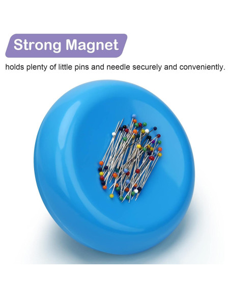 Almohadilla Magnética para Costura Coitak con 100 Alfileres