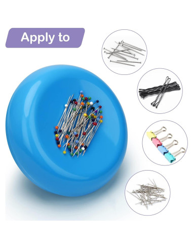 Almohadilla Magnética para Costura Coitak con 100 Alfileres