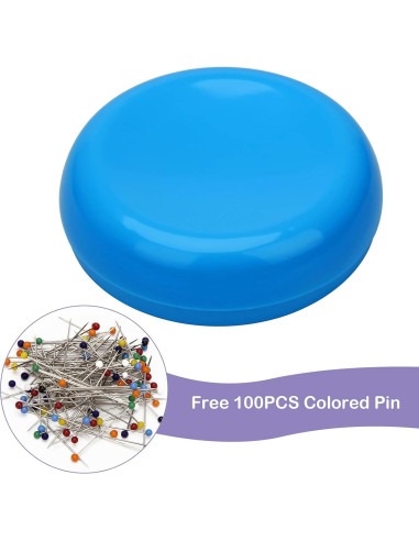 Almohadilla Magnética para Costura Coitak con 100 Alfileres