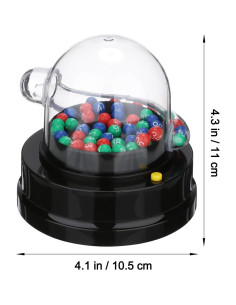 Máquina de Bingo Eléctrica Abaodam con 49 Bolas - Portátil 2