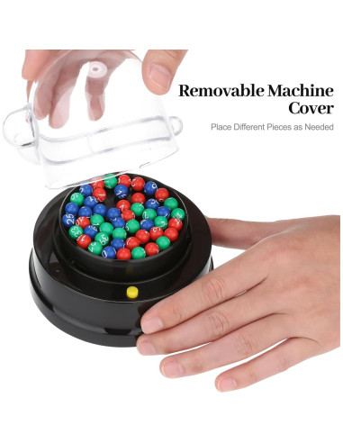 Máquina de Bingo Eléctrica Abaodam con 49 Bolas - Portátil