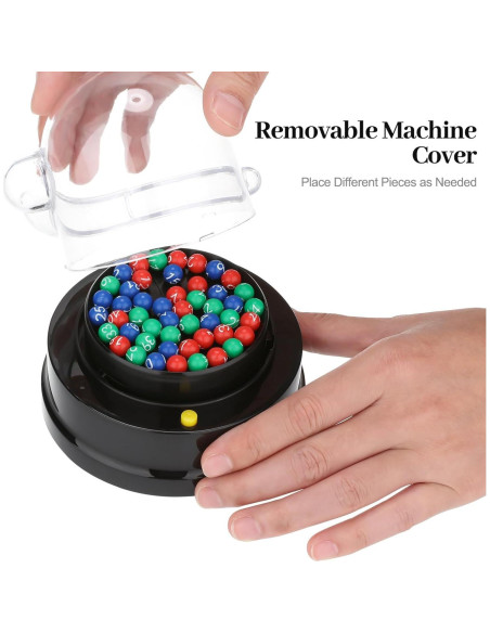 Máquina de Bingo Eléctrica Abaodam con 49 Bolas - Portátil