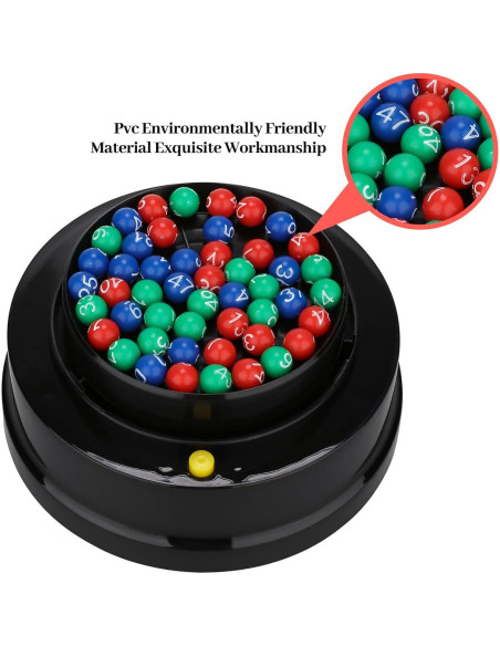 Máquina de Bingo Eléctrica Abaodam con 49 Bolas - Portátil