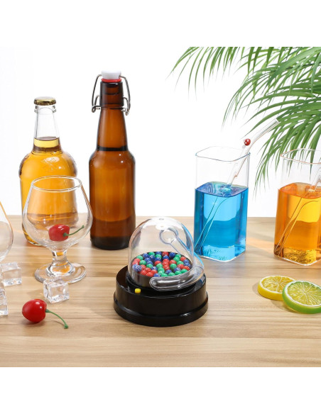 Máquina de Bingo Eléctrica Abaodam con 49 Bolas - Portátil