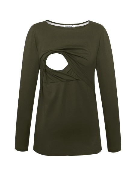 Camisetas de Lactancia Smallshow Manga Larga 3 Piezas