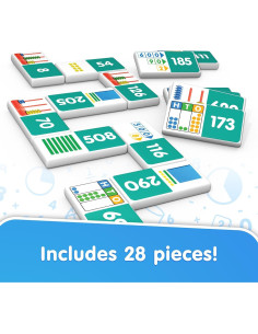 Dominó de Valor de Lugar Aprendizaje Junior - 28 Piezas 2