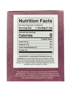 Bolsitas de Té Semilla de Anís Orgánico 20 Unidades Botánicos 2