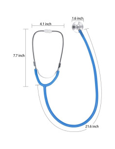 Estetoscopio para Niños Zcaukya Azul - Juego de Doctor 2