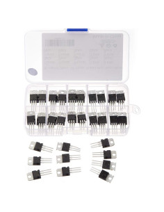 Kit de 50 Transistores TIP Bridgold - 10 Tipos Diferentes