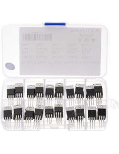 Kit de 50 Transistores TIP Bridgold - 10 Tipos Diferentes 2